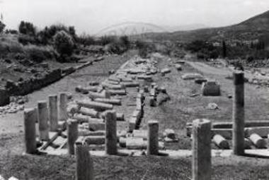 Ανατολική στοά Γυμνασίου