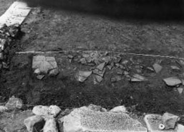 Excavation view: Temple A.