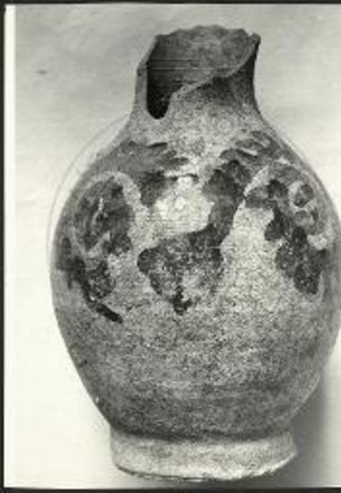 Αγγείον εκ τάφου του παλαιοχριστιανικού κτηρίου παρά την Αγίαν Τριάδα Κριεζώτη εις Ψαχνά Ευβοίας.