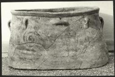 Λάρναξ εκ της παραλίας Γουβών Ηρακλείου.