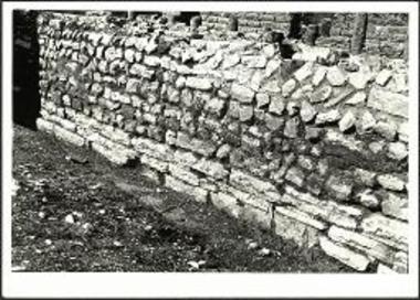 Δωδώνη. Η εσωτερική πλευρά του βορείου τοίχου Α2-Ζ.