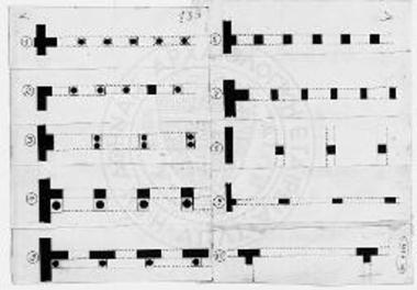 Διάφορα είδη στηριγμάτων και τρόποι συνθέσεως αυτών εις τας παλαιοχριστιανικάς βασιλικάς