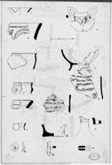 Αγγεία από τον τύμβο των Ποταμών.