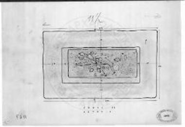 Κάτοψις του τάφου 13.