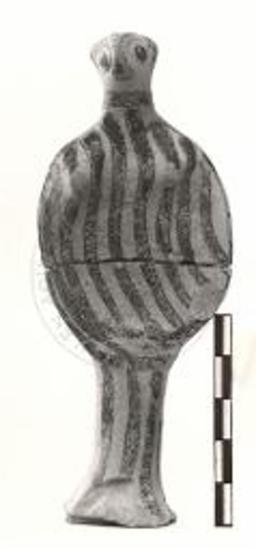 Φ-shaped figurine