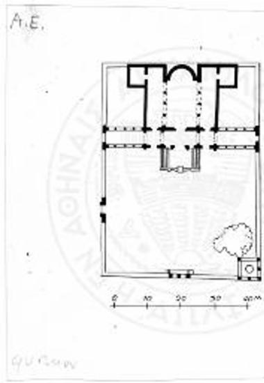 Κάτοψη της βασιλικής της Μαμβρή