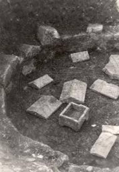 Tomb (burial chamber and sarcophagi).