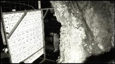 Η τομή Α2 (άνω στρώματα) και ο τετραγωνισμός της.