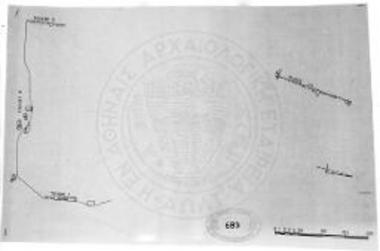 Παρθενόνος Αφάντου. Κάτοψη αρχαίων λειψάνων.