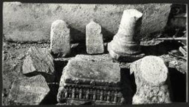 Επιγραφές και αρχιτεκτονικά μέλη