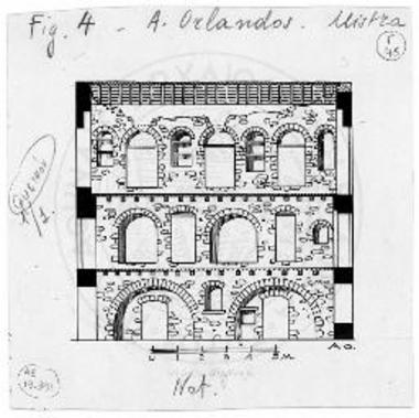 Σπίτι Γ. Τομή κατακόρυφος