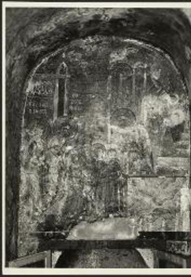 Τοιχογραφία των Εισοδίων της Θεοτόκου.