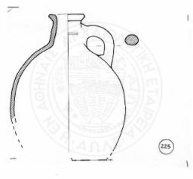 Άνω μέρος απιδόσχημου αγγείου.