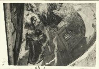 ΚΕΡΚΥΡΑ - ΠΑΛΑΙΟΠΟΛΙΣ. Το αριστερόν μέρος της τοιχογραφίας της κόγχης του ιερού.