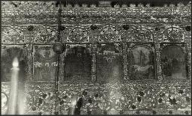 Άνω Δολοί, Προφήτης Ηλίας, Τέμπλο, λεπτομέρεια.