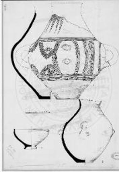 Κεραμική από τον τύμβο της Εξοχής.