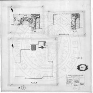 Η τομή για την αποκατάσταση του στρωματογραφικού κενού (Τ.Σ.Κ.) δίπλα στην τομή Ι στα Βασιλικά C.