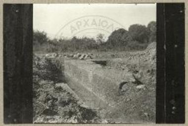 Τοίχοι οικημάτων προρρωμαϊκών χρόνων.