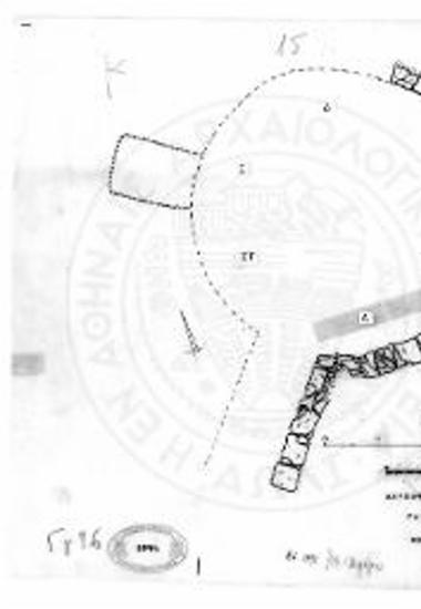 Καρποφόρα Μεσσηνίας. Θέσις Ακόνες. Κάτοψις τάφου Βέβε.