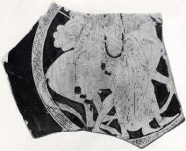 Red-figured kylix