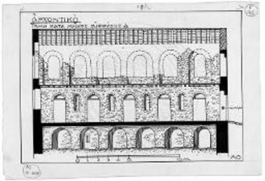 Κατά μήκος τομή της πτέρυγος Δ