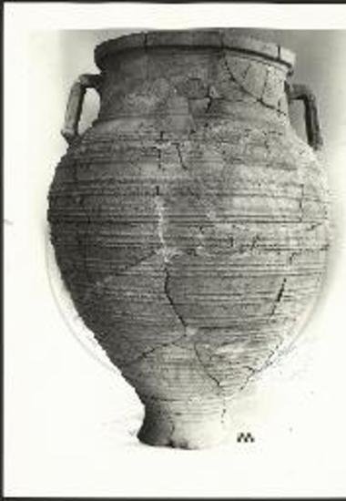 Πίθος του δωματίου Κ της αρχαϊκής οικίας Α Ονυθέ Γουλεδιανών.