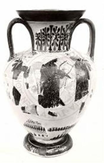 Black-figure amphoreus.