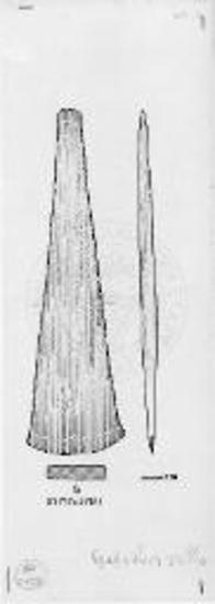 Η σμίλη αρ. κατ. 5 του θησαυρού των Πετραλώνων (Αρχαιολογικό Μουσείο της Θεσσαλονίκης).