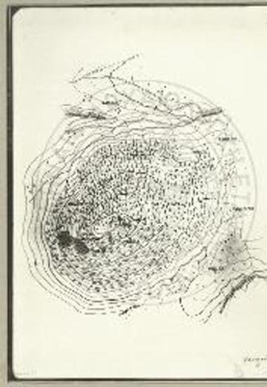 Χαρτογραφική αποτύπωσις του λόφου Μαγούλα προς Ν της Ερατύρας (Σελίτσης).