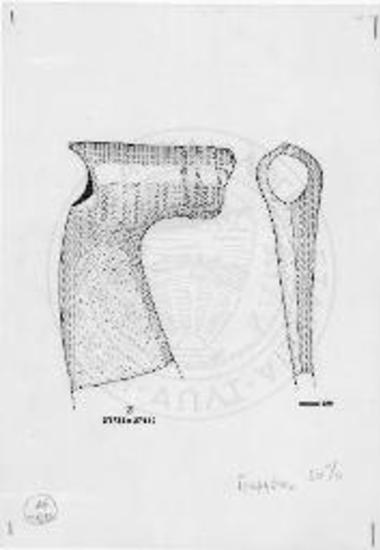Ο πέλεκυς αρ. κατ. 21 του θησαυρού των Πετραλώνων (Αρχαιολογικό Μουσείο της Θεσσαλονίκης).