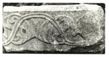 Ναός των Αγ. Θεοδώρων «στου Καλού». Τεμάχιο γείσου.