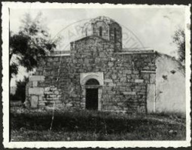 Νοτία όψις του ναού του Σωτήρος μετά τας γενομένας εργασίας.