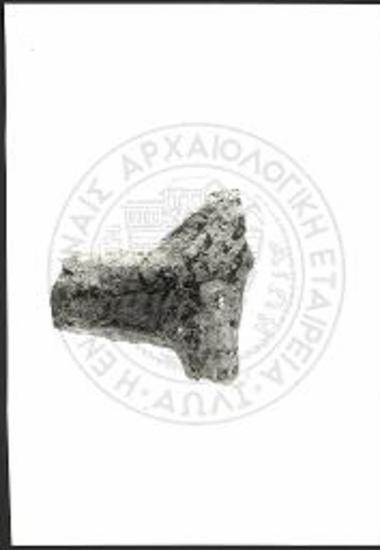 Partially preserved headless horse with body of oval cross-section.
