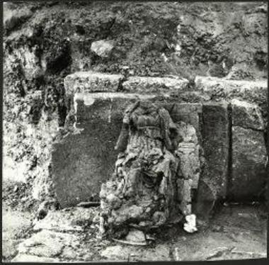 Πήλινο άγαλμα Κυβέλης.