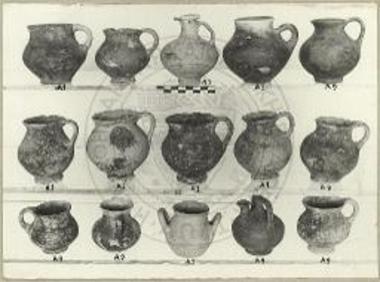 Αγγεία του τάφου Α Μεταξάτων.