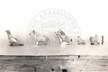 Terracotta figurines.