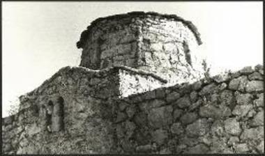 Φλομοχώρι, Αγία Βαρβάρα. Ο τρούλλος.