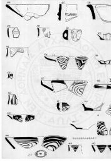 Κεραμική από την ανασκαφή της Δήμητρας.