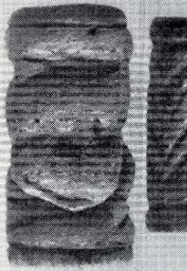 Θαλαμοειδής τάφος Ι, σφραγιδοκύλινδροι από φαγεντιανή.