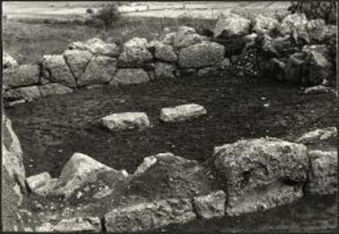 Νεκυομαντείον Αχέροντος. Το δωμάτιον κ, ορώμενον από Νότου.