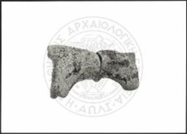 Headless stallion with body of oval cross-section.