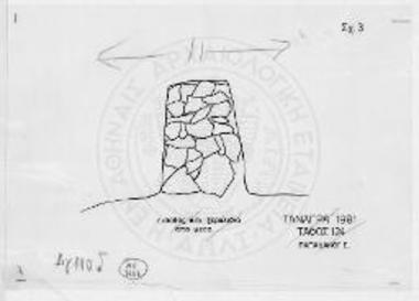 Όστρακα δρόμου τάφου 124.