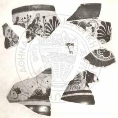 Sherds of black-figured vessels