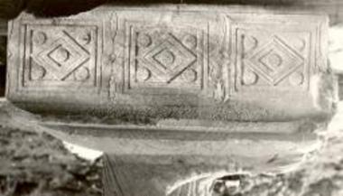 Lid of a marble kline sarcophagus