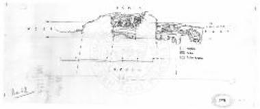 Τομή της βορείου πλευράς της τάφρου FW6 (J. J. Coulton - Ann Birchall).