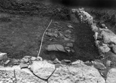 Τemple A: excavation view.