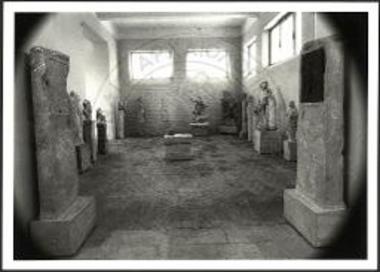 Μουσείο, αίθουσα ελληνιστικής γλυπτικής σε προσωρινή έκθεση.