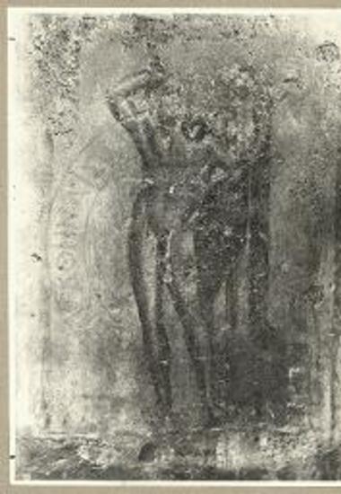 Σπάρτη. Τάφος με τοιχογραφίες. Μέρος τοιχογραφιών νεκρικού δωματίου.