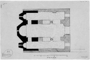 Ναΐδιον Παναγίας. Κάτοψις.