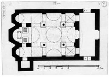 Κάτοψις της εκκλησίας της Αγ. Τριάδος